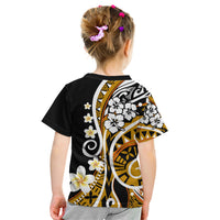 Plumeria Polynesian Kid T Shirt Trending Gold LT6 - Wonder Print Shop