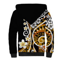 Plumeria Polynesian Sherpa Hoodie Trending Gold LT6 - Wonder Print Shop