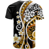 Plumeria Polynesian T Shirt Trending Gold LT6 - Wonder Print Shop