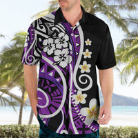 Plumeria Polynesian Hawaiian Shirt Trending Purple LT6 - Wonder Print Shop