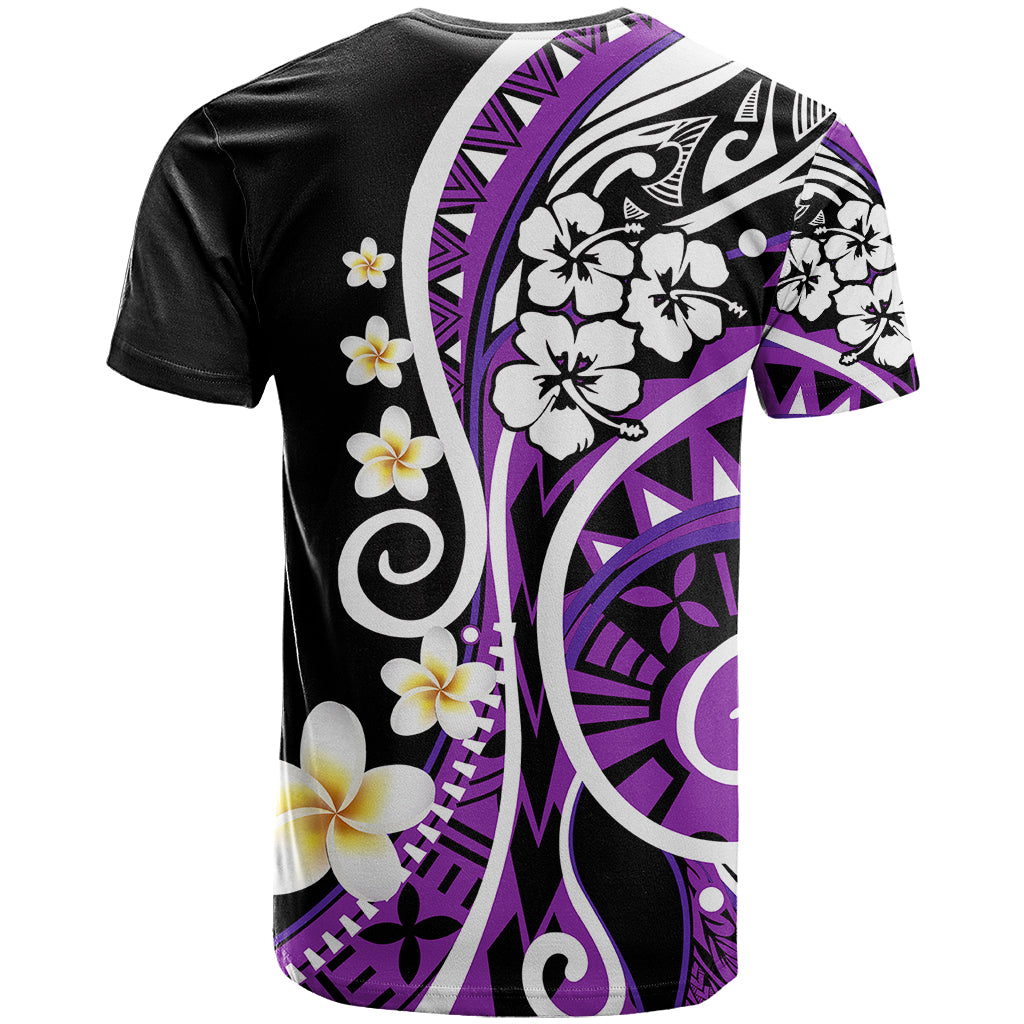 Plumeria Polynesian T Shirt Trending Purple LT6 - Wonder Print Shop