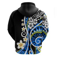 Plumeria Polynesian Hoodie Trending Blue LT6 - Wonder Print Shop