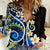 Plumeria Polynesian Women Casual Shirt Trending Blue LT6 - Wonder Print Shop