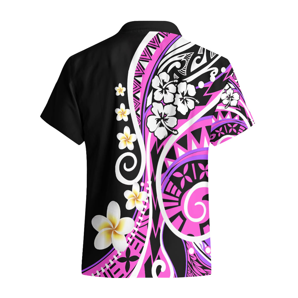 Plumeria Polynesian Hawaiian Shirt Trending Pink LT6 - Wonder Print Shop
