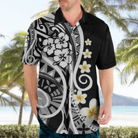 Plumeria Polynesian Hawaiian Shirt Trending Black LT6 - Wonder Print Shop