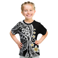 Plumeria Polynesian Kid T Shirt Trending Black LT6 - Wonder Print Shop