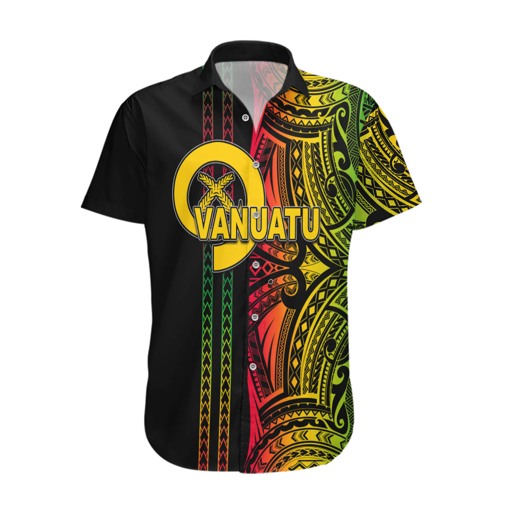 Custom Vanuatu Hawaiian Shirt Polynesian Tribal LT6 - Wonder Print Shop