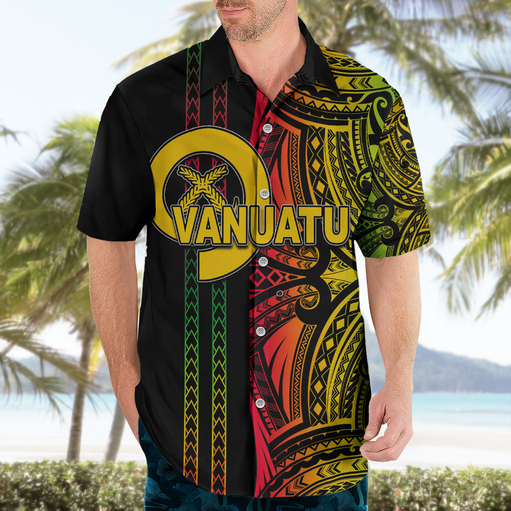 Custom Vanuatu Hawaiian Shirt Polynesian Tribal LT6 - Wonder Print Shop