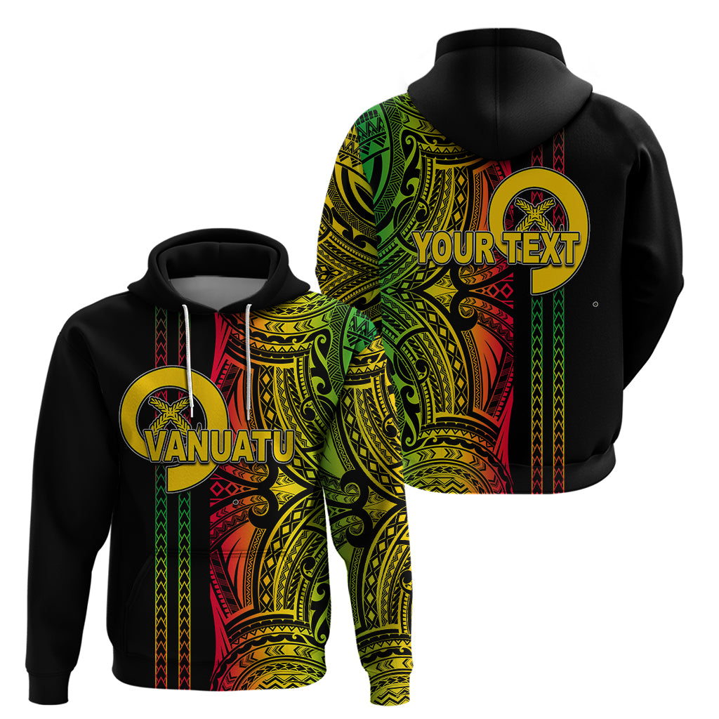 Custom Vanuatu Hoodie Polynesian Tribal LT6 - Wonder Print Shop