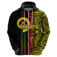 Custom Vanuatu Hoodie Polynesian Tribal LT6 - Wonder Print Shop