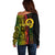 Custom Vanuatu Off Shoulder Sweater Polynesian Tribal LT6 - Wonder Print Shop