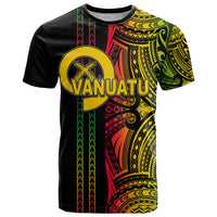 Custom Vanuatu T Shirt Polynesian Tribal LT6 - Wonder Print Shop