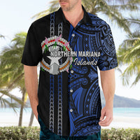 Custom Northern Mariana Islands Hawaiian Shirt Polynesian Tribal LT6 - Wonder Print Shop