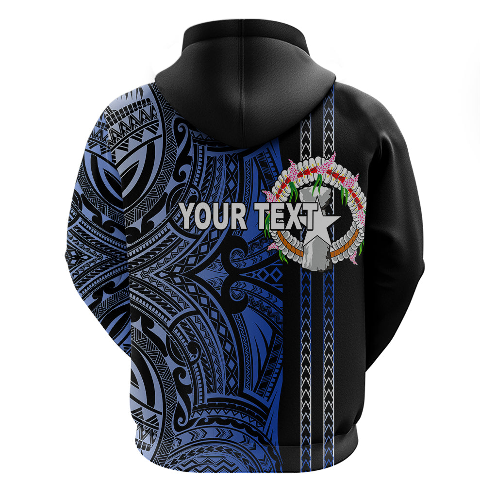 Custom Northern Mariana Islands Hoodie Polynesian Tribal LT6 - Wonder Print Shop