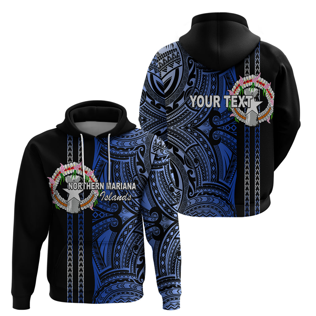 Custom Northern Mariana Islands Hoodie Polynesian Tribal LT6 - Wonder Print Shop