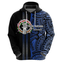 Custom Northern Mariana Islands Hoodie Polynesian Tribal LT6 - Wonder Print Shop