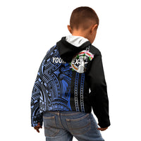 Custom Northern Mariana Islands Kid Hoodie Polynesian Tribal LT6 - Wonder Print Shop