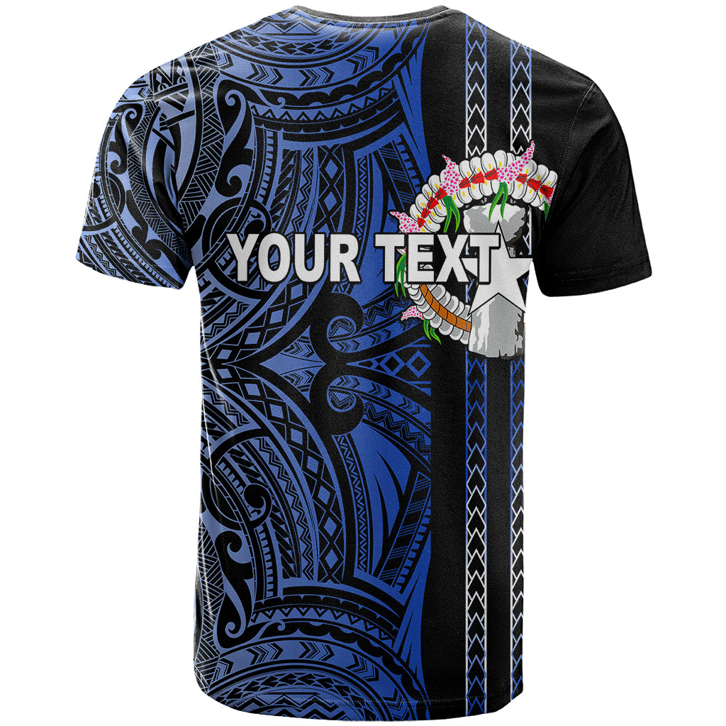 Custom Northern Mariana Islands T Shirt Polynesian Tribal LT6 - Wonder Print Shop
