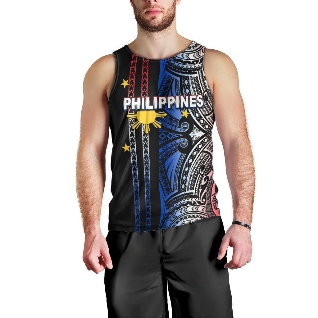custom-philippines-men-tank-top-polynesian-tribal-black