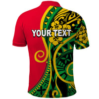 (Custom Personalised) Vanuatu Polo Shirt Polynesian Patterns LT6 - Wonder Print Shop