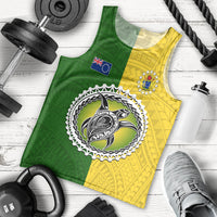 cook-islands-men-tank-top-yellow-green-half-style