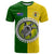 Cook Islands T Shirt Yellow-Green Half Style LT6 - Wonder Print Shop