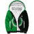 Custom Rarotonga Of Cook Islands Sherpa Hoodie Mix Half Black LT6 - Wonder Print Shop