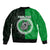 Custom Rarotonga Of Cook Islands Sleeve Zip Bomber Jacket Mix Half Black LT6 - Wonder Print Shop