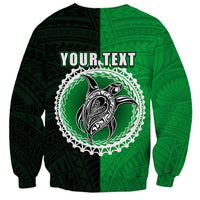 Custom Rarotonga Of Cook Islands Sweatshirt Mix Half Black LT6 - Wonder Print Shop