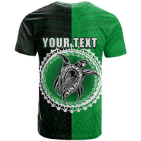 Custom Rarotonga Of Cook Islands T Shirt Mix Half Black LT6 - Wonder Print Shop