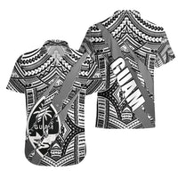 Polynesian Guam Hawaiian Shirt with Coat Of Arms Claws Style - White LT6 - Wonder Print Shop