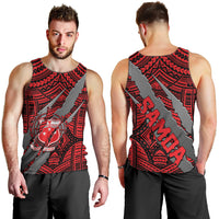 polynesian-samoa-men-tank-top-with-coat-of-arms-claws-style-red