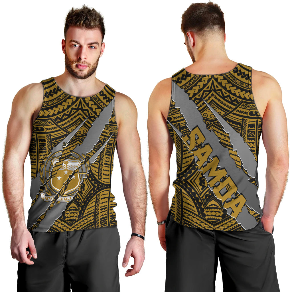 polynesian-samoa-men-tank-top-with-coat-of-arms-claws-style-gold