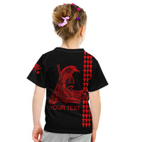 Custom Hawaii Kid T Shirt King Kamehameha Day - Red LT6 - Wonder Print Shop