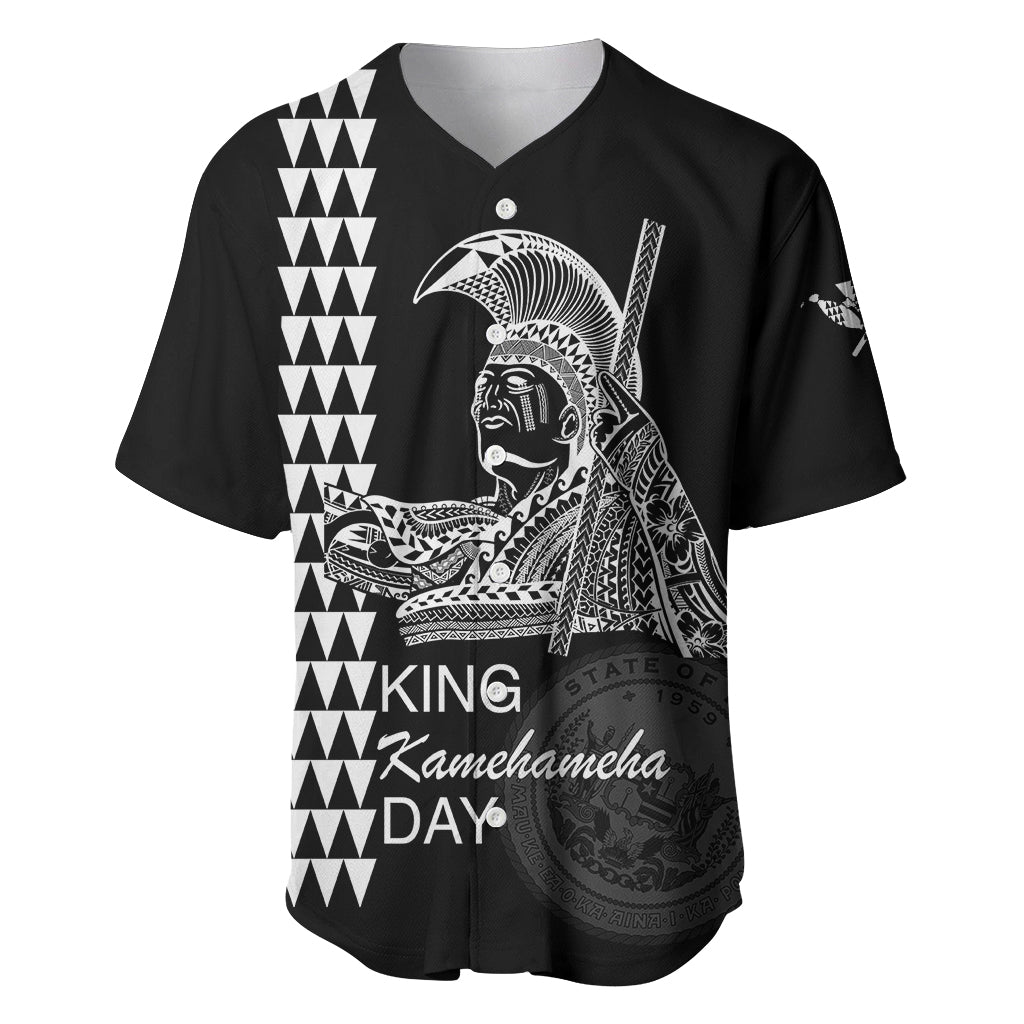 Custom Hawaii Baseball Jersey King Kamehameha Day - White LT6 - Wonder Print Shop