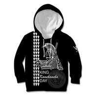 Custom Hawaii Kid Hoodie King Kamehameha Day - White LT6 - Wonder Print Shop