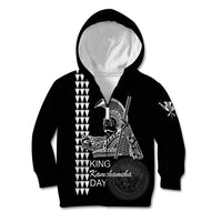 Custom Hawaii Kid Hoodie King Kamehameha Day - White LT6 - Wonder Print Shop