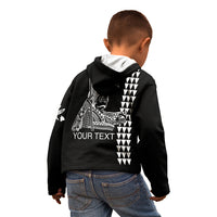 Custom Hawaii Kid Hoodie King Kamehameha Day - White LT6 - Wonder Print Shop
