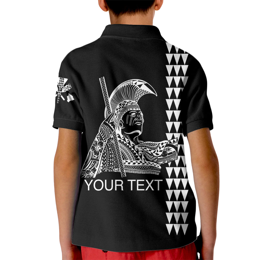 Custom Hawaii Kid Polo Shirt King Kamehameha Day - White LT6 - Wonder Print Shop
