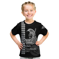 Custom Hawaii Kid T Shirt King Kamehameha Day - White LT6 - Wonder Print Shop