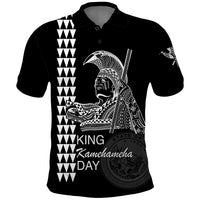 Custom Hawaii Polo Shirt King Kamehameha Day - White LT6 - Wonder Print Shop