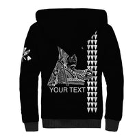 Custom Hawaii Sherpa Hoodie King Kamehameha Day - White LT6 - Wonder Print Shop