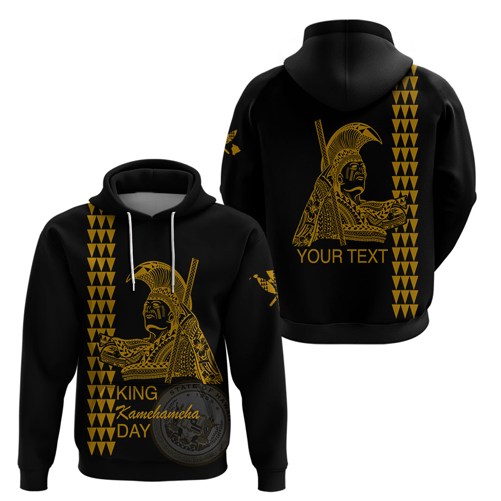Custom Hawaii Hoodie King Kamehameha Day - Gold LT6 - Wonder Print Shop