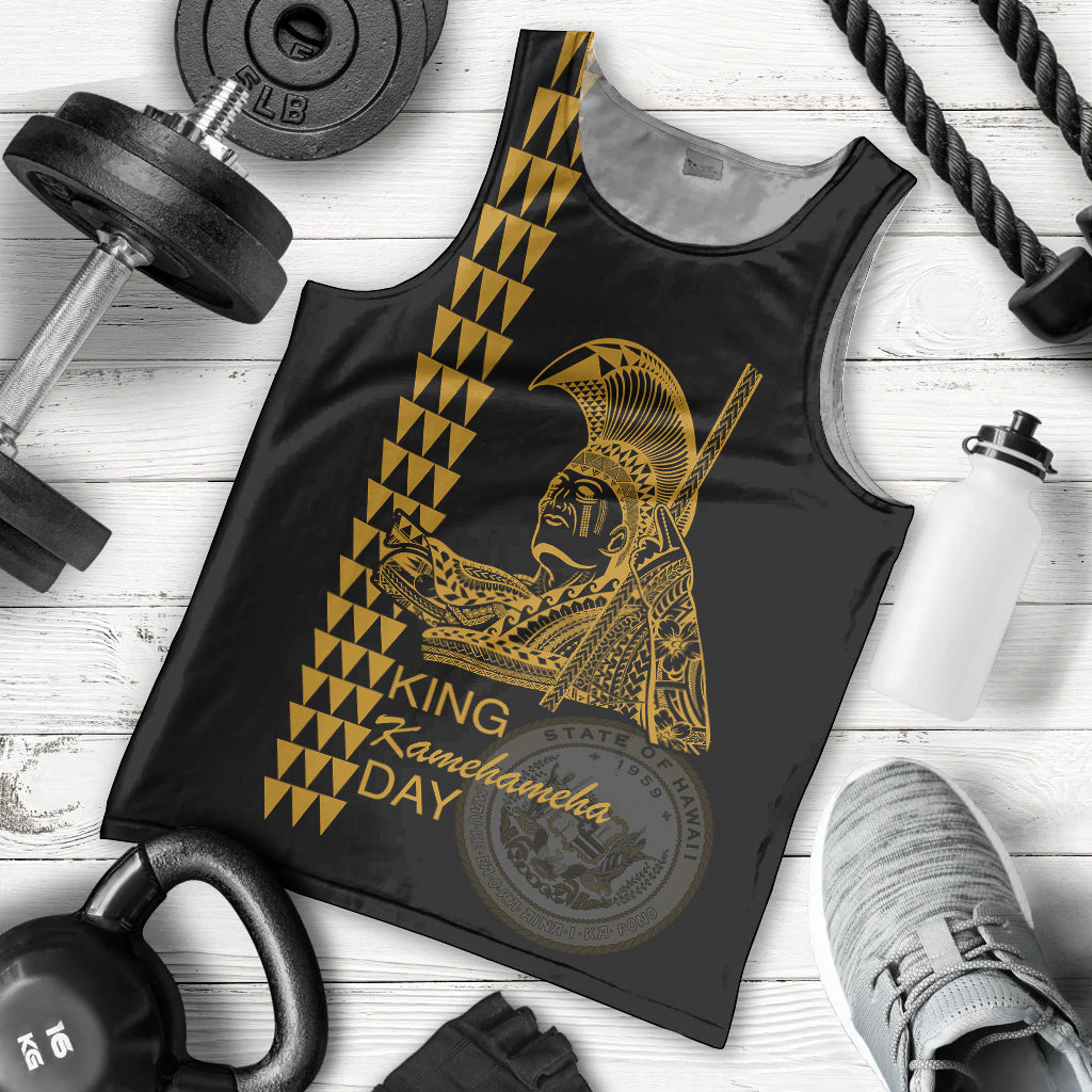 custom-hawaii-men-tank-top-king-kamehameha-day-gold