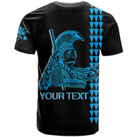 Custom Hawaii T Shirt King Kamehameha Day - Blue LT6 - Wonder Print Shop