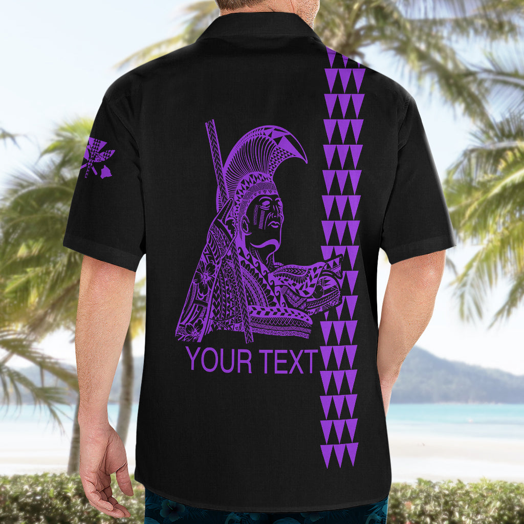 Custom Hawaii Hawaiian Shirt King Kamehameha Day - Purple LT6 - Wonder Print Shop