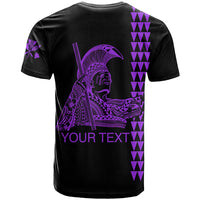 Custom Hawaii T Shirt King Kamehameha Day - Purple LT6 - Wonder Print Shop