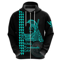 Custom Hawaii Hoodie King Kamehameha Day - Green LT6 - Wonder Print Shop