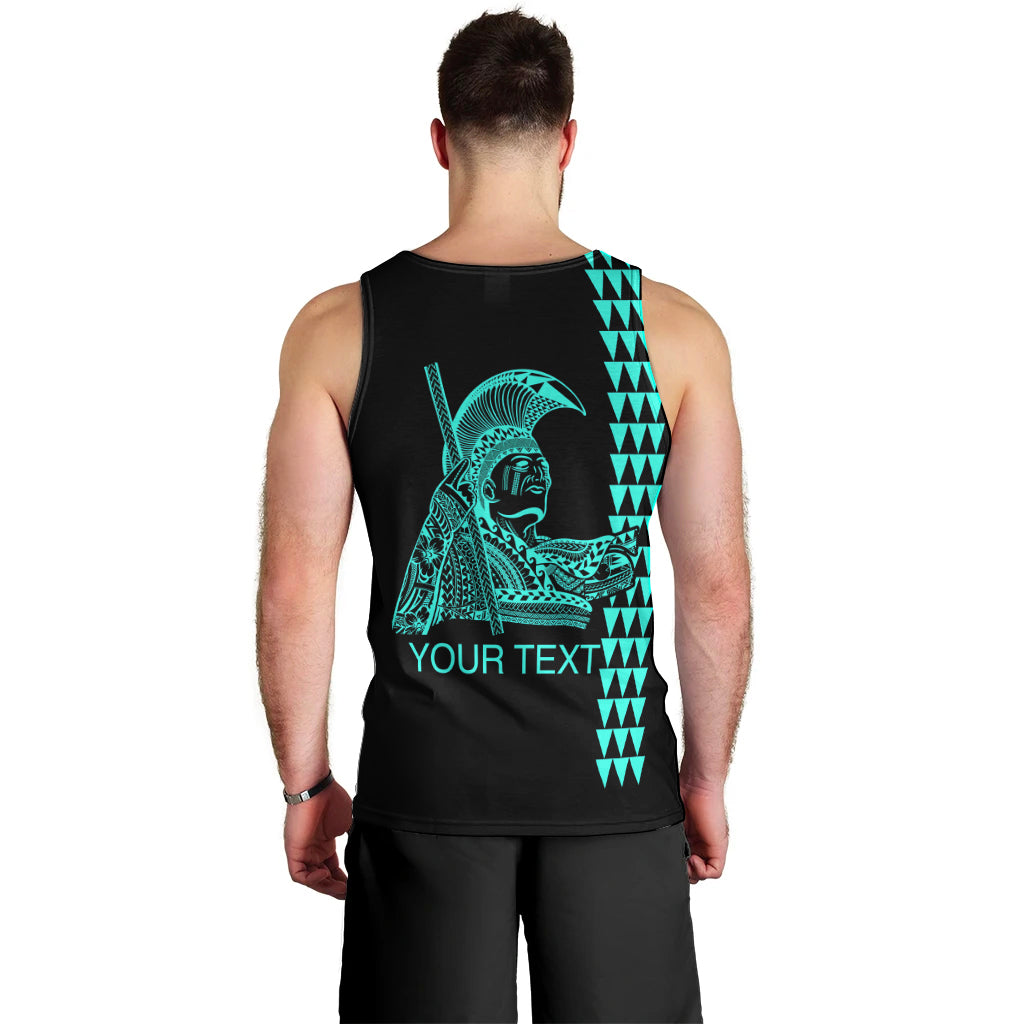 custom-hawaii-men-tank-top-king-kamehameha-day-green