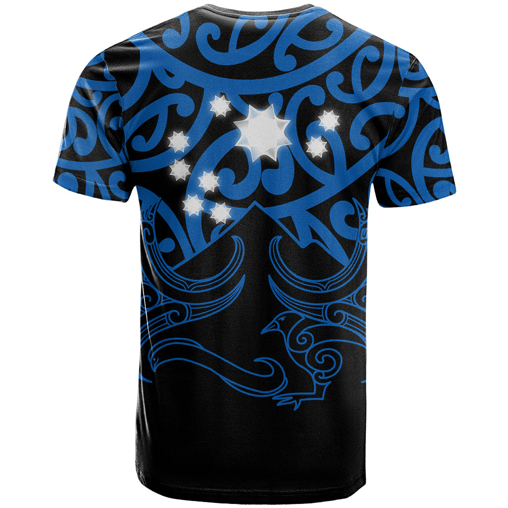 Matariki New Zealand T Shirt Maori New Year Blue LT6 - Wonder Print Shop